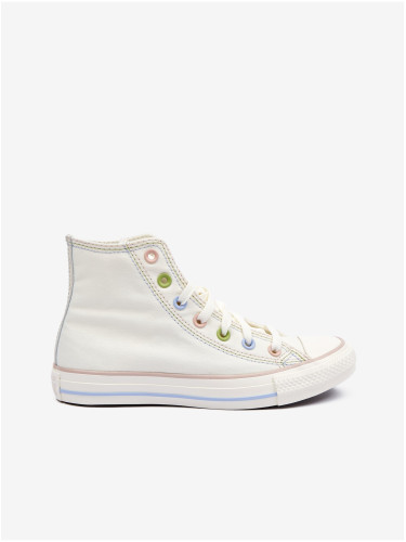 Cream Women's Ankle Sneakers Converse Chuck Taylor All Star - Women