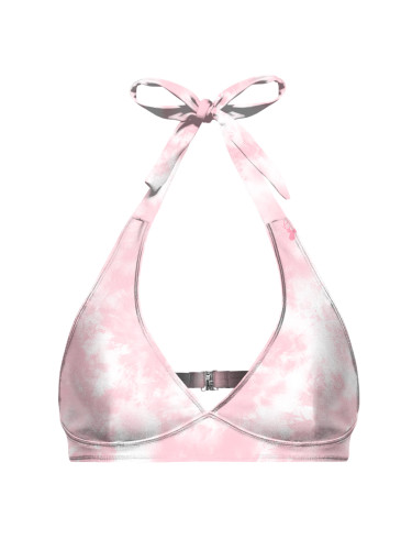 Aloha From Deer Woman's y Tie Dye Halter Neck Bikini Top BTH AFD848