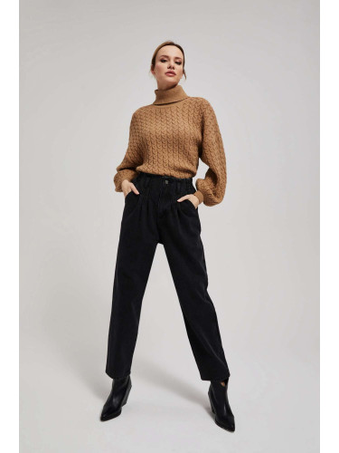 Marisse Black Paperbag Jeans