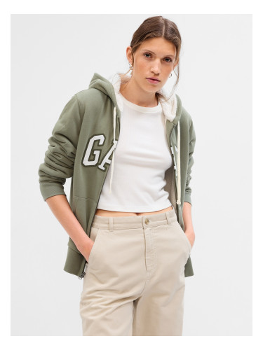 GAP Sherpa Logo Sweatshirt - Women