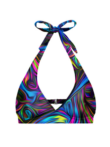 Aloha От Deer Woman's Spill The Tint Halter Neck Bikini Top BTH AFD881