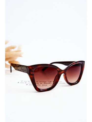 Women's Sunglasses with M2404 Marbled Black-Brown