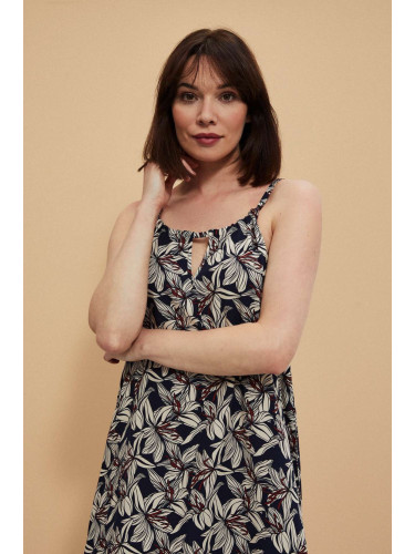 Marisse Floral Viscose Dress