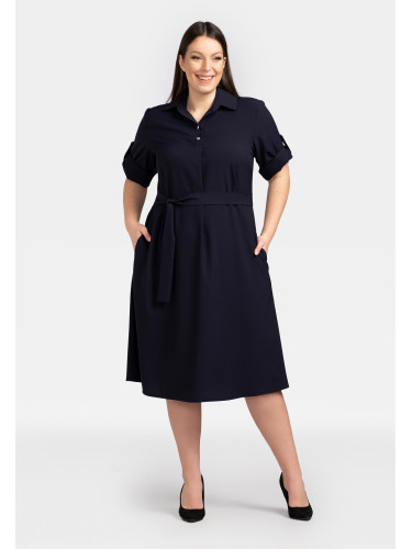 Дамска рокля Karko Plus Size