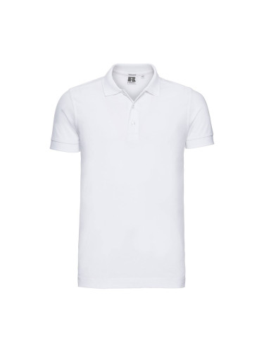 Men's T-shirt Stretch Polo R566M 95% smooth cotton ring-spun 5% Lycra 205g/210g
