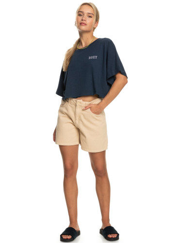 Women's crop t-shirt Roxy TIKI & SURF TEE A