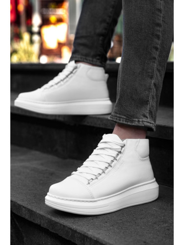 DARK SEER White Men's Sneakers