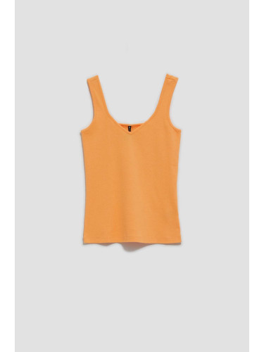 Marisse Women's T-Shirt L-Ts-4079 Peach