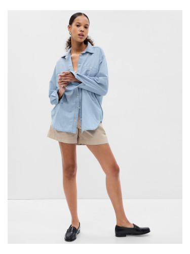 GAP Oversize Denim Shirt - Women's