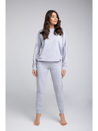 Parma women's set, long sleeves, long trousers - melange