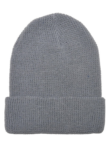 Recycled Waffle Knit Beanie Yarn Grey