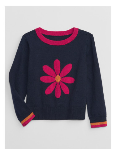 GAP Children's sweater with flower - Girls