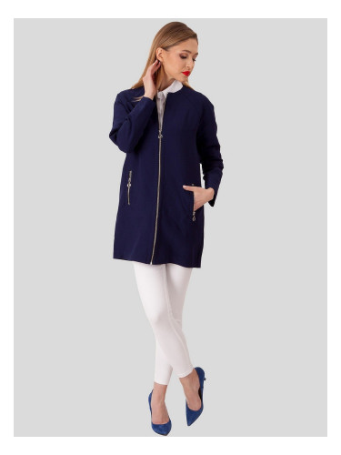 PERSO Woman's Coat BLE910007F Navy Blue