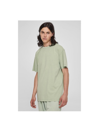 Heavy Oversized Acid Wash Tee vintagegreen