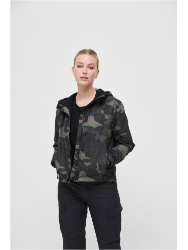 Women's camouflage windbreaker