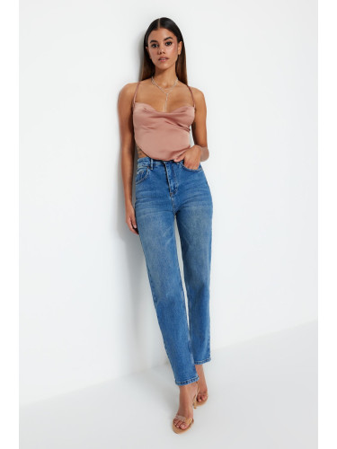 Дамски дънки Trendyol High Waist