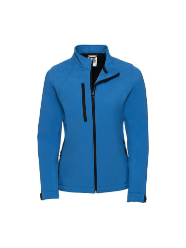 Blue Women's Soft Shell Russell Jacket