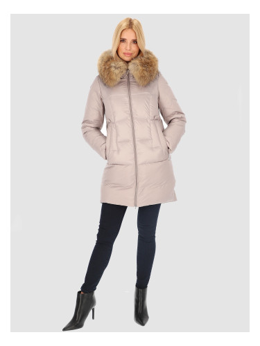 PERSO Woman's Women's quilted down jacket, mid-thigh length