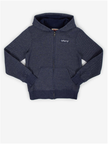 Levi's Dark blue Kids Striped Zippered Sweatshirt and Hoodie Levi's® - Boys