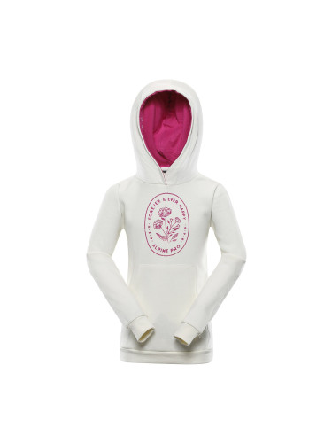 Children's hoodie ALPINE PRO MODALO crème pc variant