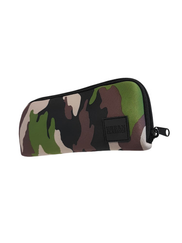 Green camo pencil case