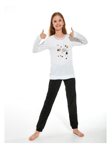 Pyjamas Cornette Young Girl 959/156 Star L/R 134-164 white