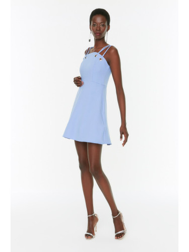 Дамска рокля Trendyol Ecru