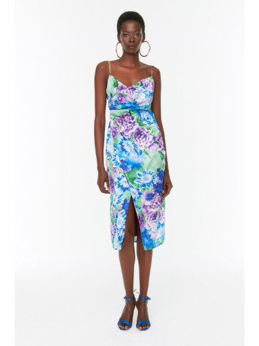 Дамска рокля. Trendyol Multicolor