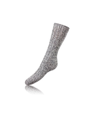 Bellinda 
NORWEGIAN STYLE SOCKS - Men's winter socks of Norwegian type - gray