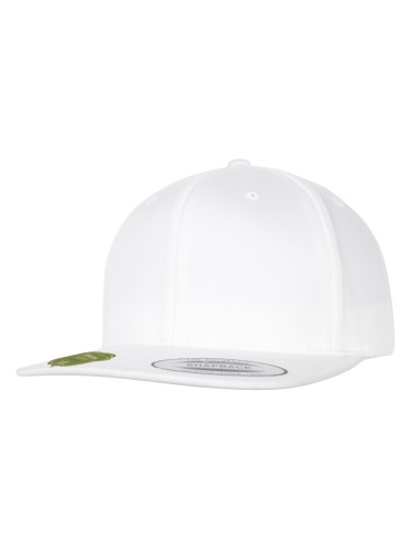 Organic Cotton Snapback White