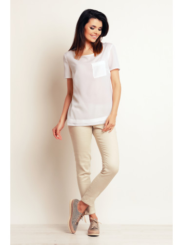 Infinite You Woman's Blouse M100 Ecru