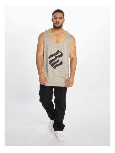 Men's Tank Top Basic Grey/Black