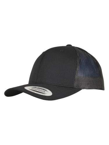 Recycled polyester Trucker Cap Black