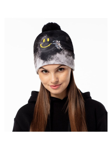 Mr. GUGU & Miss GO Woman's Space Smile Beanie WB21BL 2201