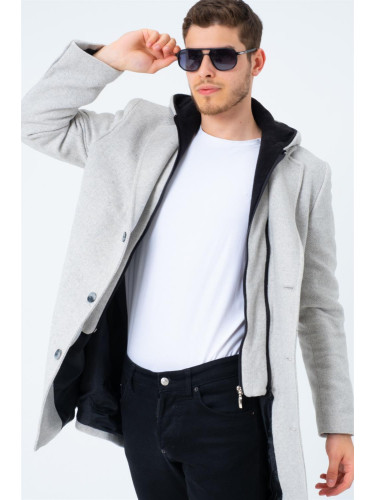 Мъжко палто dewberry PLT8395