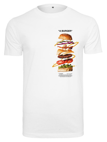 Burger Tee white