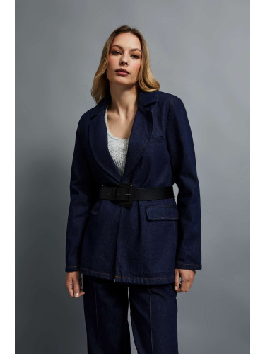 Marisse Wide Black Belt