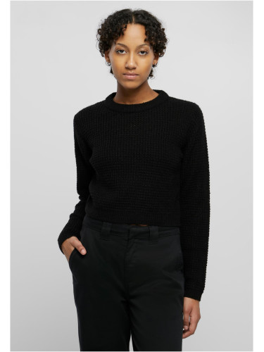 Women's short sweater UC - black