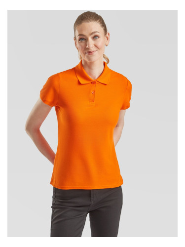 Orange Polo Fruit of the Loom