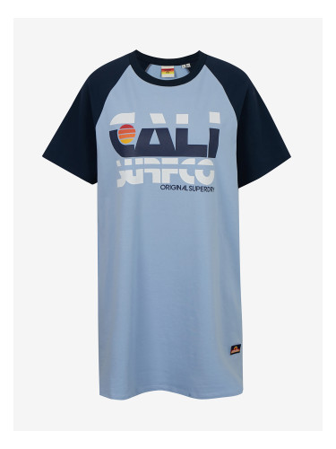 Superdry Dress Cali Surf Raglan Tshirt Dress - Women