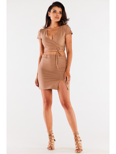 Infinite You Woman's Skirt M307 Beige