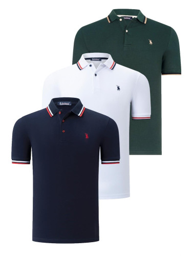 Мъжки комплект поло тениска dewberry