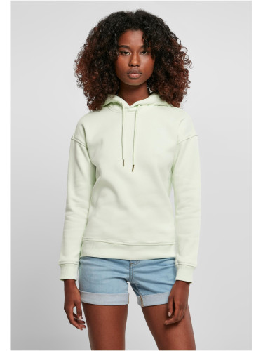 Women's light mint hood