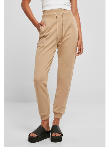 Women's Organic High Waisted Sweatpants Unionbeige