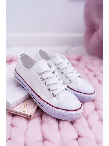 FR1 Детски класически кецове White Filemon