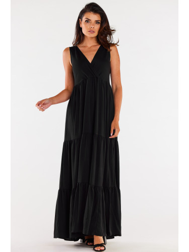 Awama Woman's Dress A581 Black