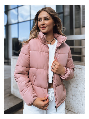 Дамско ватирано яке LAROSE розово Dstreet