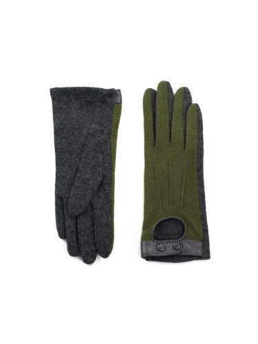 Art Of Polo Woman's Gloves rk19290 Graphite/Olive