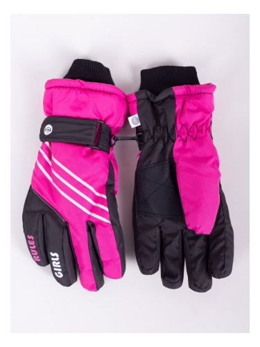 Yoclub Kids's Children's Winter Ski Gloves REN-0244G-A150