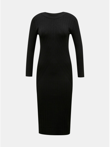 Jacqueline de Yong Kate's Black Sweater Dress